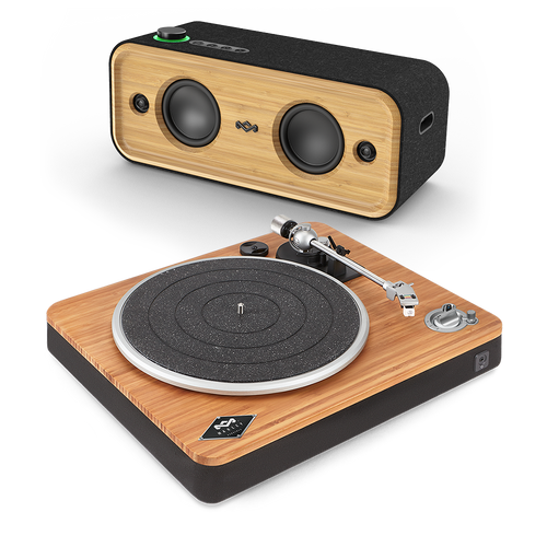 Stir It Up Wireless Turntable & Get Together 2 XL Bluetooth Speaker Bundle